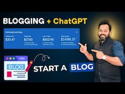 Blogging Course 2025 | Blogging for Beginners | Start a Blog in 2025