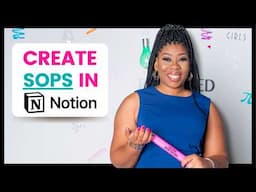 How to Create an SOP Library in Notion (with Custom Notion SOP Template)