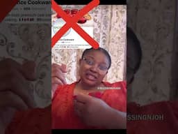 “NANCY UMEH’s SELLS FAKE POTS THAT COULD CAUSE CANCER” #BLESSINGNJOH