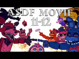 Five Nights At Freddy's Retro Animatronics ASDF  Movie 11 and 12 Animated
