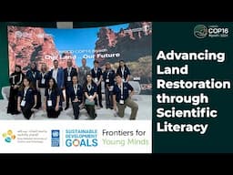 Live Review event at COP16 with KAUST and UNDP | Frontiers for Young Minds