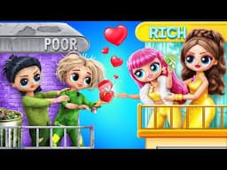 Rich Lady & Broke Tramp / Love Story / LOL OMG DIYs