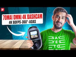 This AI DashCam is Amazing !! 70mai Dash Cam 4K Omni