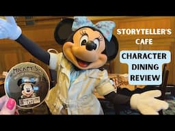 Mickey’s Tales of Adventure character dining at Storyteller’s Cafe Review