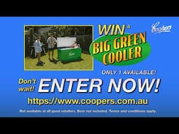 Win A Coopers Big Green Cooler