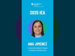 What Impressed Fulbright’s 2025 IEA Grantees in Taiwan | Ana Jimenez