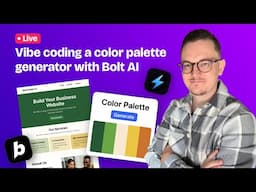 Building a Color Palette Generator website (vibe coding)