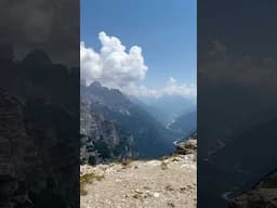 The Dolomites are not from this planet 🪐🏔️🥾 #hiking #backpacking #dolomites