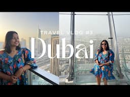 Dubai Day 3 Travel Vlog | Global Village | Breakfast inside Burj Khalifa Atmosphere | The Palm