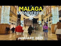 MALAGA SPAIN JANUARY 2025 COSTA DEL SOL