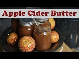 Apple Cider Butter Canning Recipe