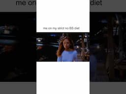 me on a strict no BS diet