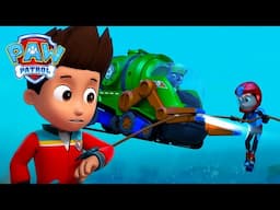 Rocky and Ryder Need To Rescue Rubble From An Underwater Tornado! | PAW Patrol | 1 Hour Compilation