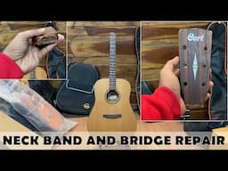 Cort Guitar Repair – Before & After 🎸| aapka guitar bhi repair ki zaroorat hai to hume zaroor bataye