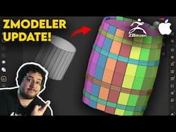 Zbrush Zmodeler for Ipad! BIG UPDATE!
