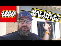 We Visited the LEGO Store on Star Wars Day (May 4th Haul + Chaos!)