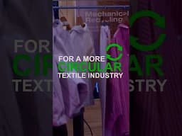 #reusebeforerecycle SUSTAINABLE TEXTILES! ♻️📣🇧🇪 #TRExpo #brussels #nofastfashion #europe #garson
