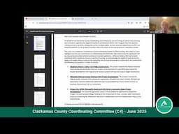 Clackamas County Coordinating Committee (C4) - June 2025