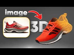 Turn 2D Images into 3D Models for FREE with AI | ComfyUI & Hunyuan3D-2 Tutorial