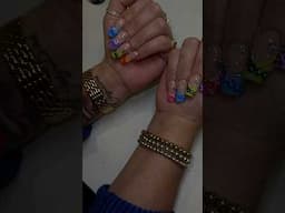 summer acrylic nails #summer #trending