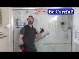 How to Remove Glass Shower Sliding Doors