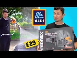 I Tested Aldi's £29 Pressure Washer - I Wasn’t Ready for this...