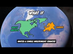 What if North America And Europe United A Single Independent Country | Country Comparison l DD 2.o
