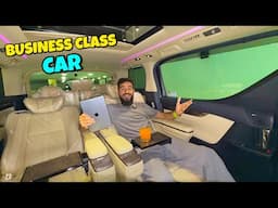 Pehli baar business class gaari chalai hum ne 😍