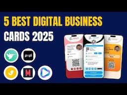 5 Best Digital Business Cards in 2025 (Full Demo & Comparison)