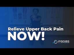 Seated Rhomboid Stretch for Upper Back Pain Relief | Easy Mobility Fix