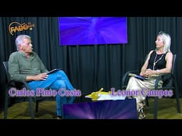 A OUTRA FACE 5º programa com Leonor Campos a convidada de hoje de Carlos Pinto Costa | #FadoTV