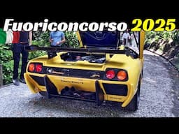 🔊 V12 Orchestra at Fuoriconcorso 2025 - Ferrari 365 GTB/4 Daytona, Maserati MC12 GT1 & Diablo SV-R