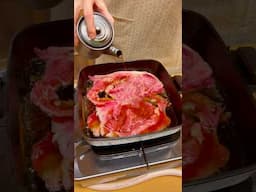 Premium sukiyaki 🥩 最高級すき焼き