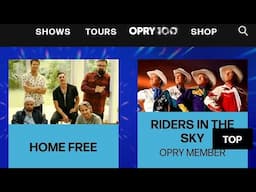 Home Free on the Grand Ole Opry joined by Statler Brother legend, Jimmy Fortune! #opry100 #homefree