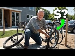 DIY Bike Rack From FREE Bed Frame Makes Storage EASY!