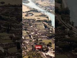 Flying ✈️over Ostia Antica is an archaeologist’s dream!