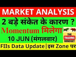 Nifty Prediction For Tomorrow | 10 June Banknifty Tuesday Market Prediction Tomorrow