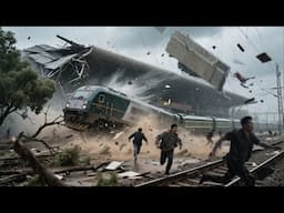 No Mercy: 260 Km/h Storm STRIKES Israel – Streets in Ruins, Sirens Everywhere!