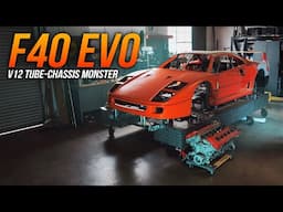 THE RETURN! Building a V12 F40 from the ground up // SW40 EVO