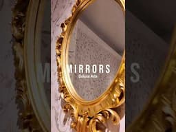 Create Your Dream Interior With Us - Classic Design Wooden #mirror