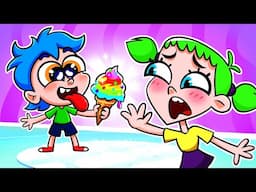 Here You Are! 🍩❤️Sharing Song for Kids || A Sweet Cartoon Tale of Friendship!