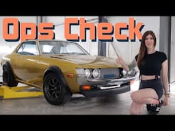 Well, It Runs But.. // 2UZ V8 '74 Celica