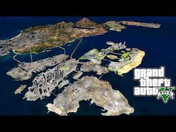 Puse TODOS los MAPAS de GTA en GTA 5