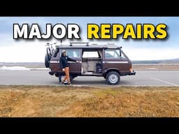 Van Life in the Mountains & Van Fixes/Maintenance