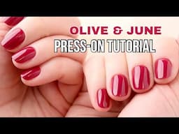 The NEW Olive & June Super Stick Mani Press-On Tutorial | KBEAUTYHOBBIT