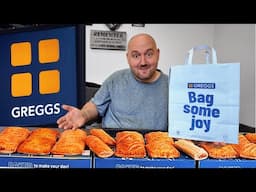 RANKING EVERY ITEM ON THE GREGGS MENU !!! - Pasty/Bake Edition
