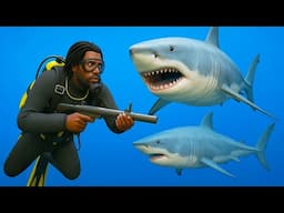 HUNTING SHARKS IN GTA 5 ONLINE! (NEW animal update!) | GTA 5 THUG LIFE #591