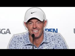 'I LOVE MYSELF AND I LOVE GOLF!' | Rory McIlroy press conference ahead of the US Open