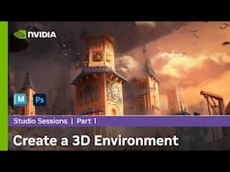 How to Create a Stylized 3D Environment w/ Florent Boston Part 1: Research & Design