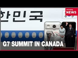 Pres. Lee departs for Canada to attend G7 summit